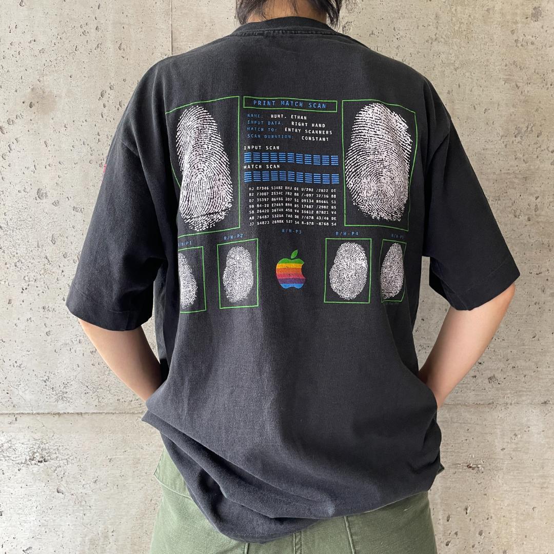 90s Tシャツ アップル 映画 スポンサー ミッション 90s Tシャツ アップル 映画 スポンサー ミッション