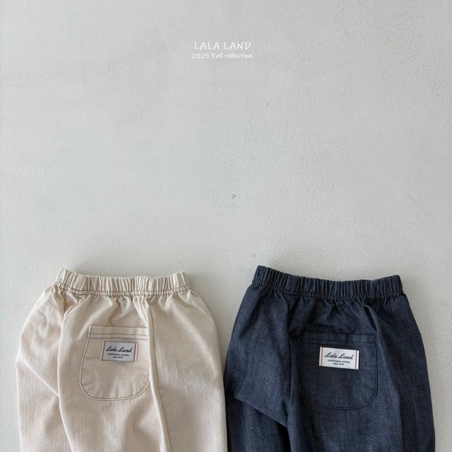 即納 New Slop Denim Pants [ LALALAND ]