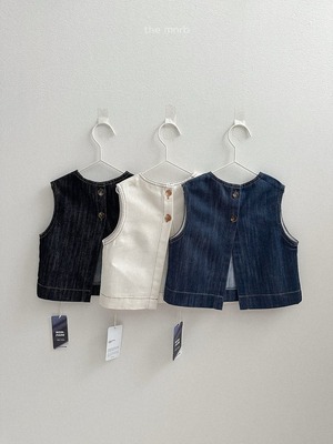 送料無料【予約】minirobe/Non-Fade Vest