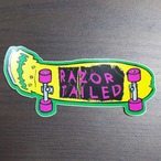 【ST-21】 Razortailed Skateboard Sticker レイザーテイル スケートボード ステッカー Razor Deck Logo