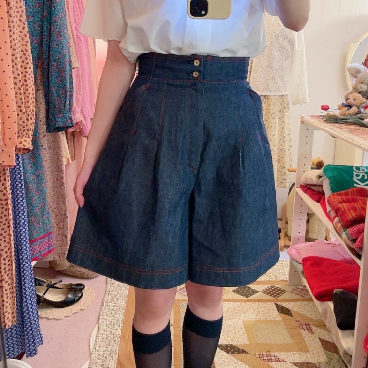 remake ✂︎ twinning with dwarf short pants