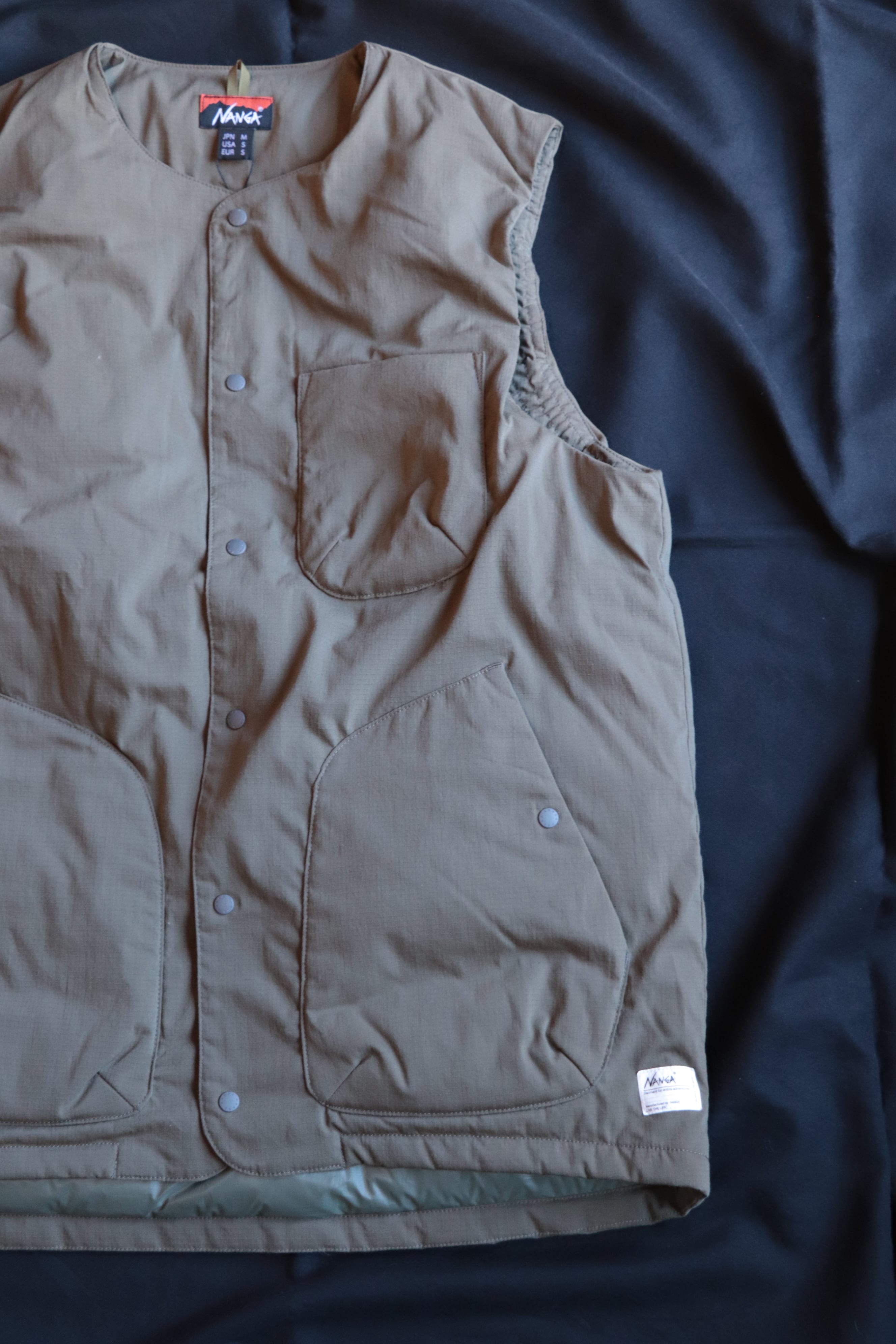 NANGA/ナンガ TAKIBI RIPSTOP INNER DOWN VEST ND2241-1B301 | MAMBO