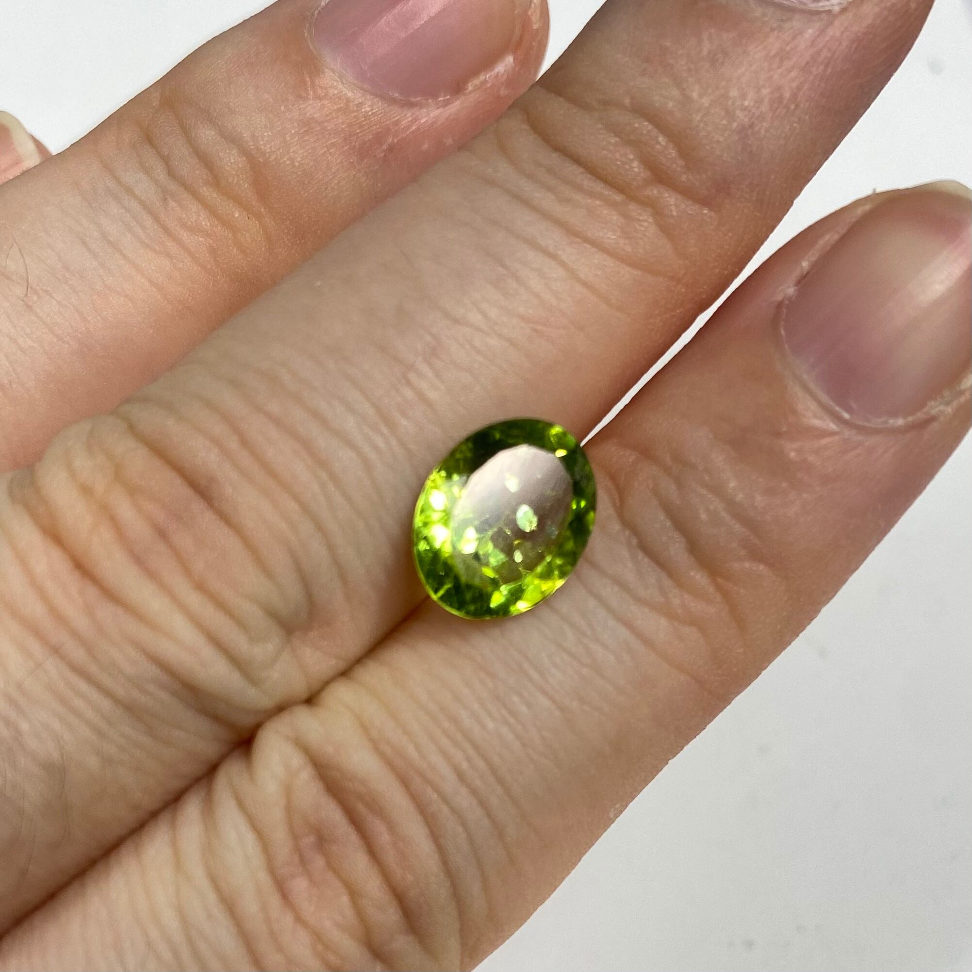 蓮の葉リリーパッドペリドット 1