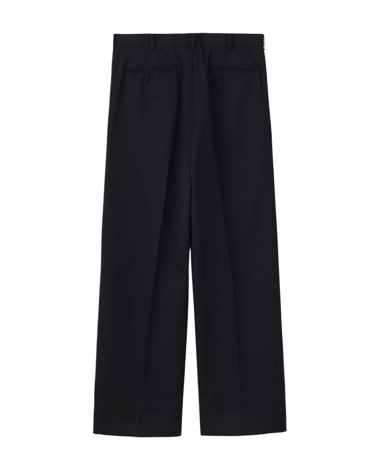 JOHN LAWRENCE SULLIVAN / WOOL GABARDINE WIDE TROUSERS