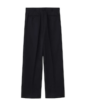 JOHN LAWRENCE SULLIVAN / WOOL GABARDINE WIDE TROUSERS