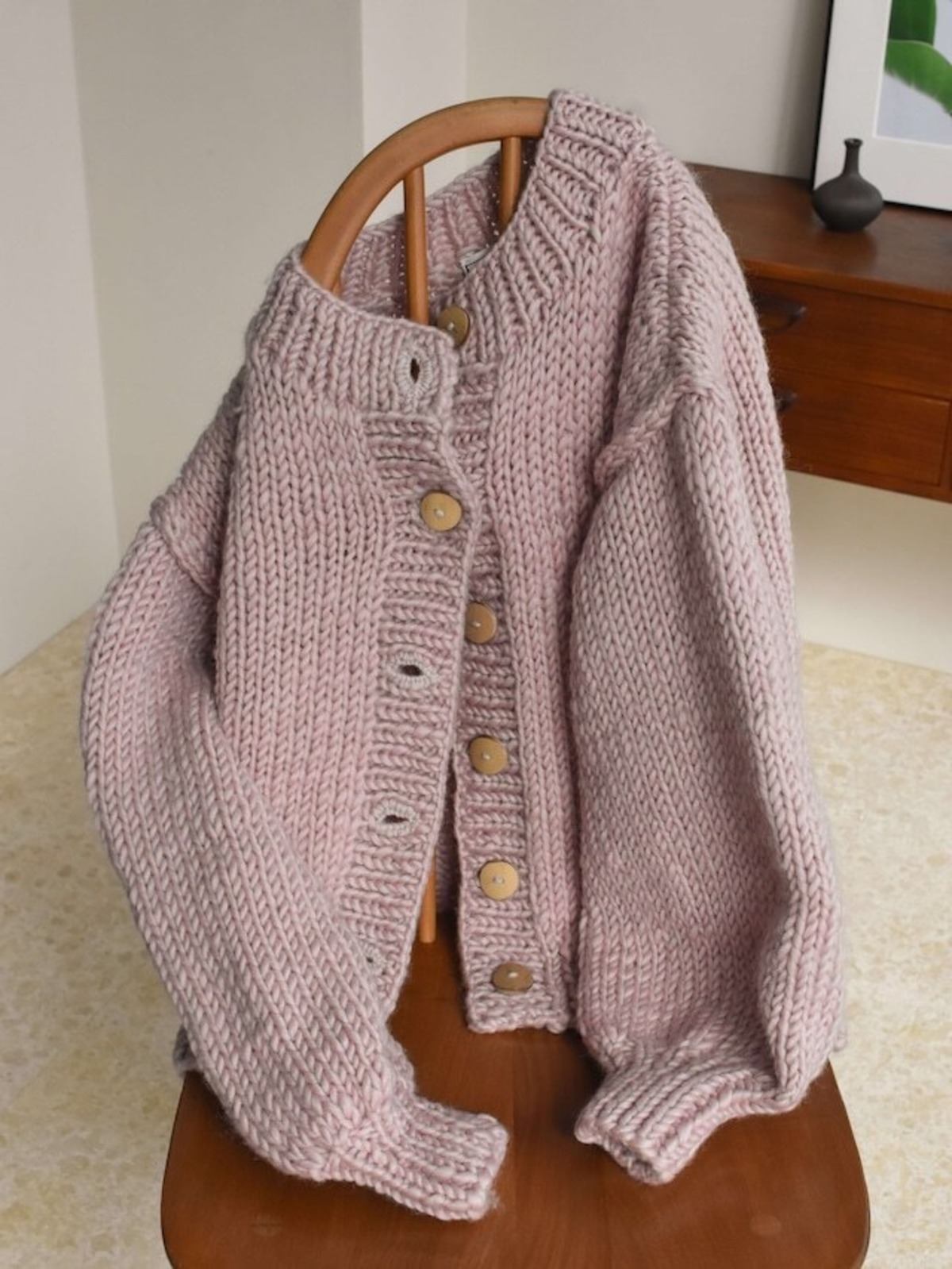 KATRIN TOKYO ハンドメイド カーディガン FABRIC TOKYO JOB KNIT 