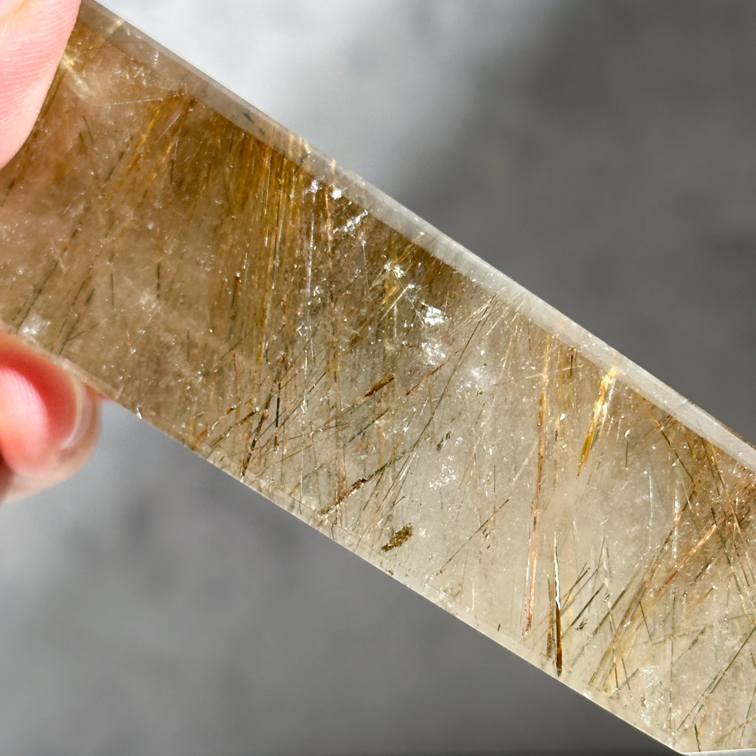 マルチルチルクォーツ タワー 03◇ Multi-Rutile Quartz ◇天然石