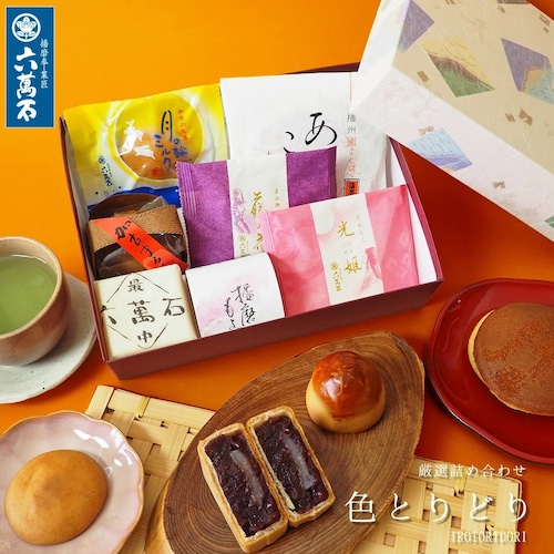 和菓子詰め合わせ「色とりどり」#お祝い#お供え#ギフト#和菓子#お取り寄せ#土産#プレゼント#進物#コンパクト