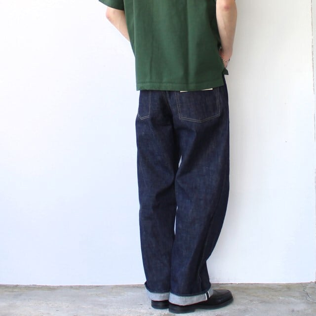 Orgueil 14oz本藍デニムワイドトラウザー / Tailor Jeans Wide