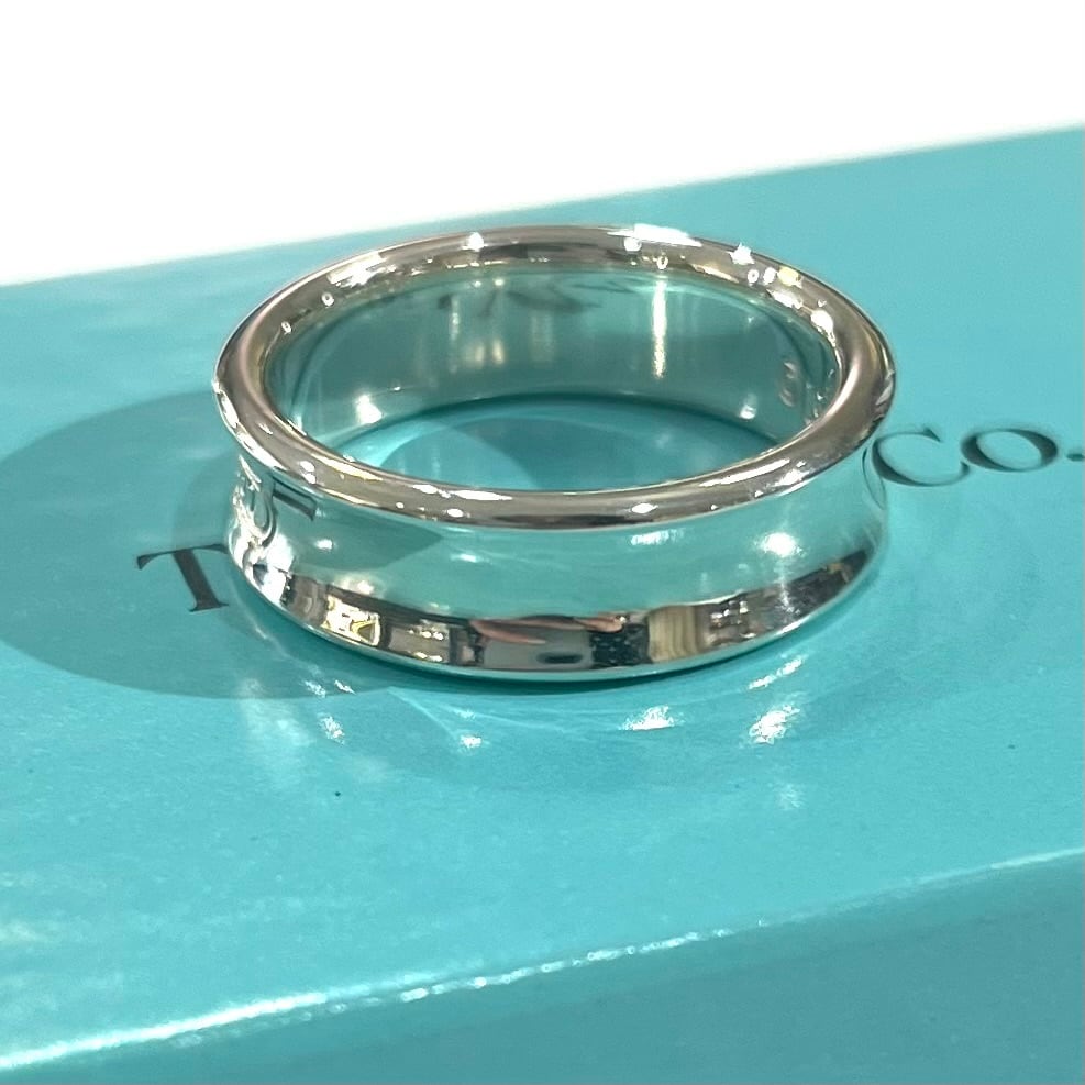 TIFFANY&CO】 【20.5号】2496 T&CO ティファニー ナローシルバー925 TIFFANY&CO】 【20.5号】2496 T&CO ティファニー ナローシルバー925