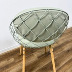 MAGIS マジス PINA green / natural ピーニャ ファブリック オーバルクッション × ナチュラル脚 ダイニングチェア デザイナーズ家具 グリーン系【展示品】【200サイズ】