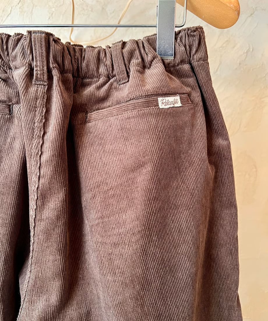 パンツ RELAXFIT Corduroy easyslacks RELAXFIT / Corduroy easyslacks | FLUTTER