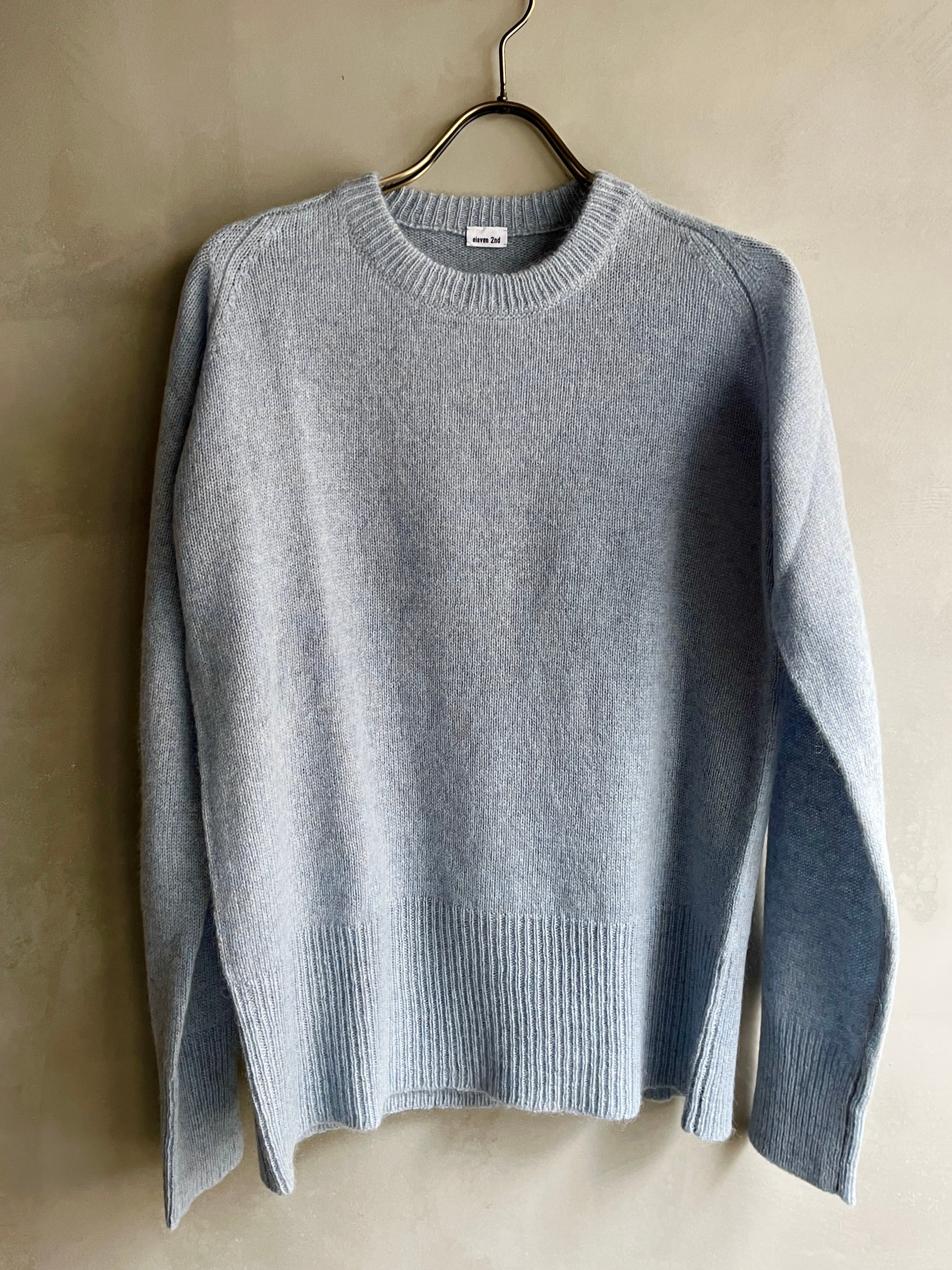美品 eleven 2nd イレブンセカンド ラムズウール セーター ニット イレブンセカンドeleven 2nd｜ラムズウール セーター｜ピンク - メルカリ