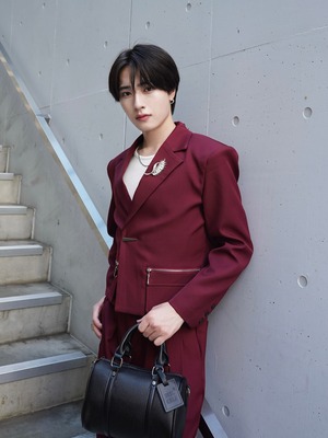 【ALUDE SELECT】leaf broach smart set up(2color)