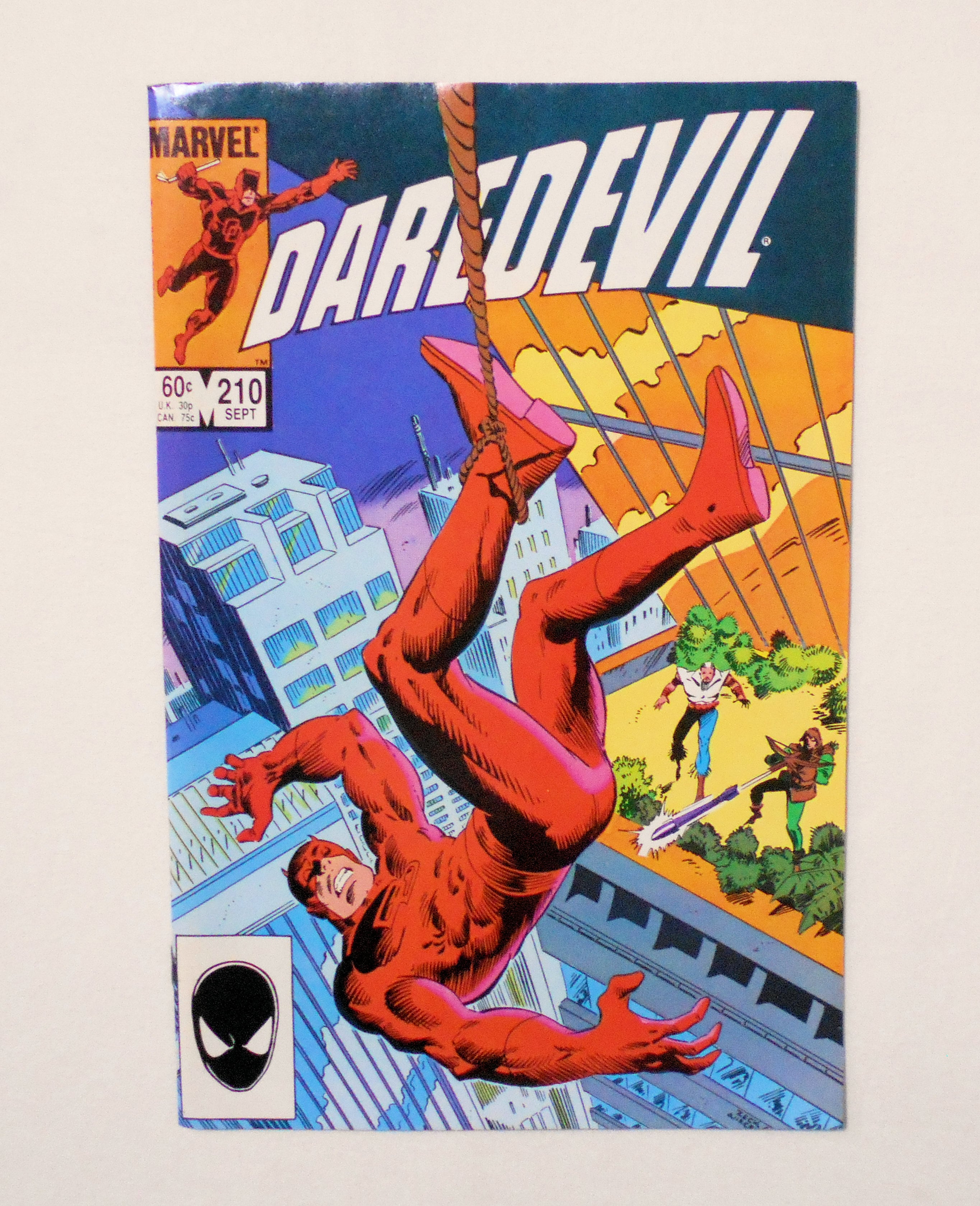 デアデビル DAREDEVIL】 VOL.1 NO.210 MARVEL ＜1984年＞ アメコミ