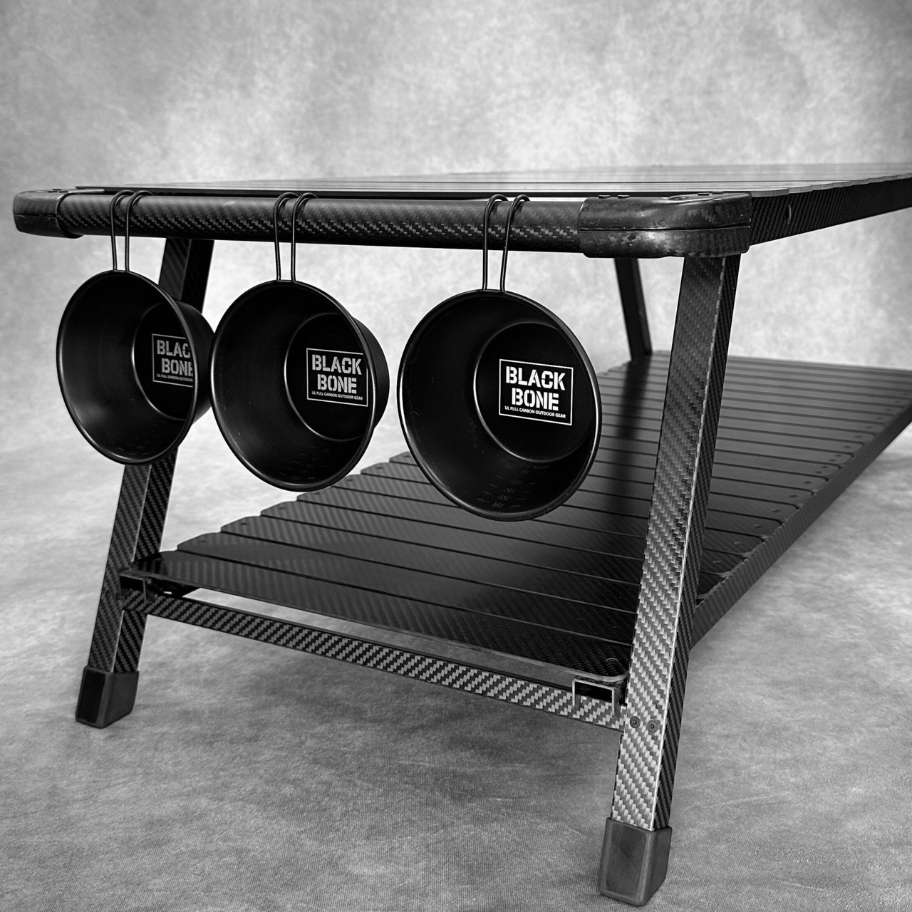 Carbon Long table （Rack Set）
