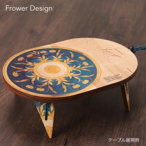 3wayミニテーブル【PDデザイン】（フラワー・フィッシュ各種）