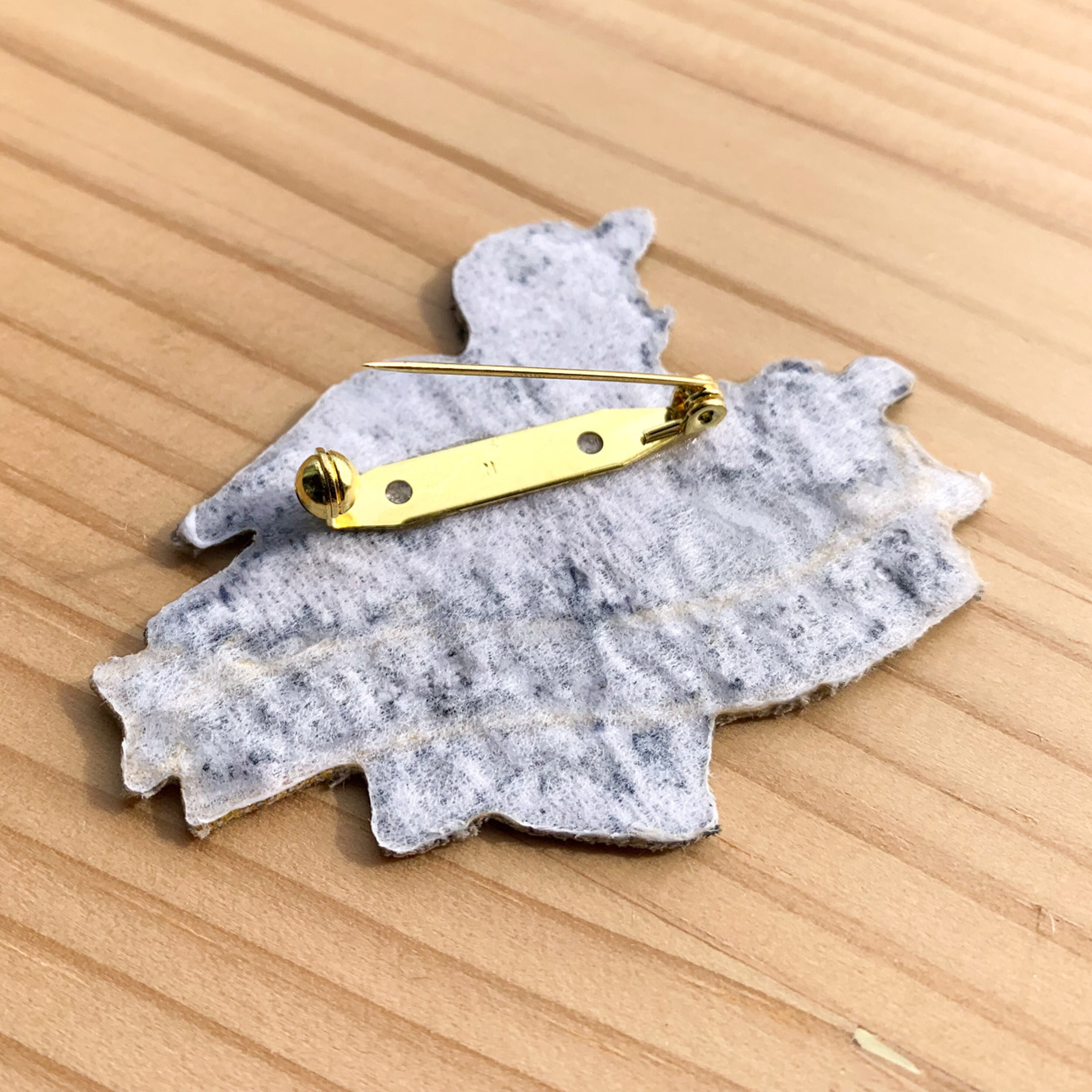 金時山ワッペン・ブローチ | 刺繍屋ふたば