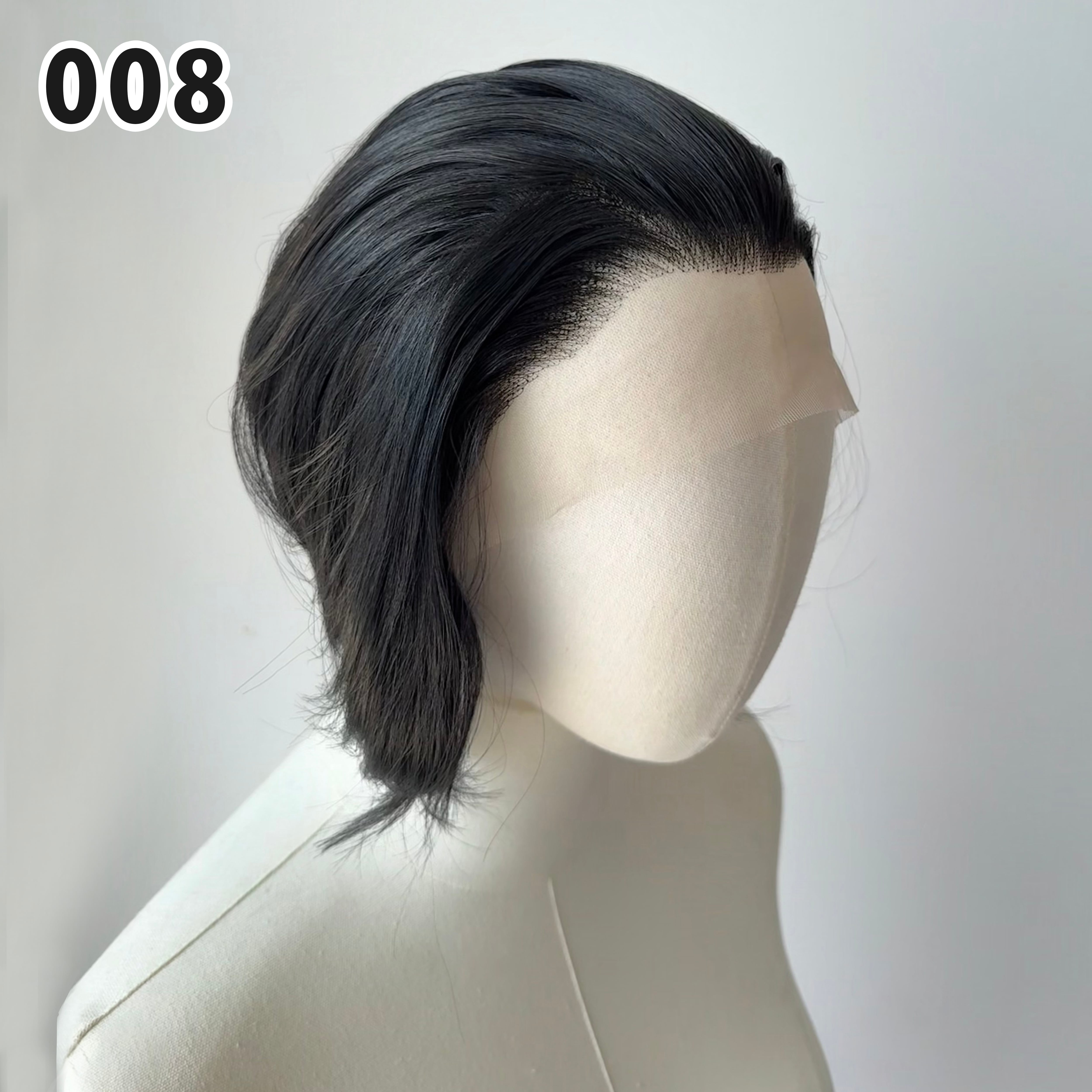 コスプレ耐熱ウィッグ 汎用カラー ホワイト シルバー ブラック