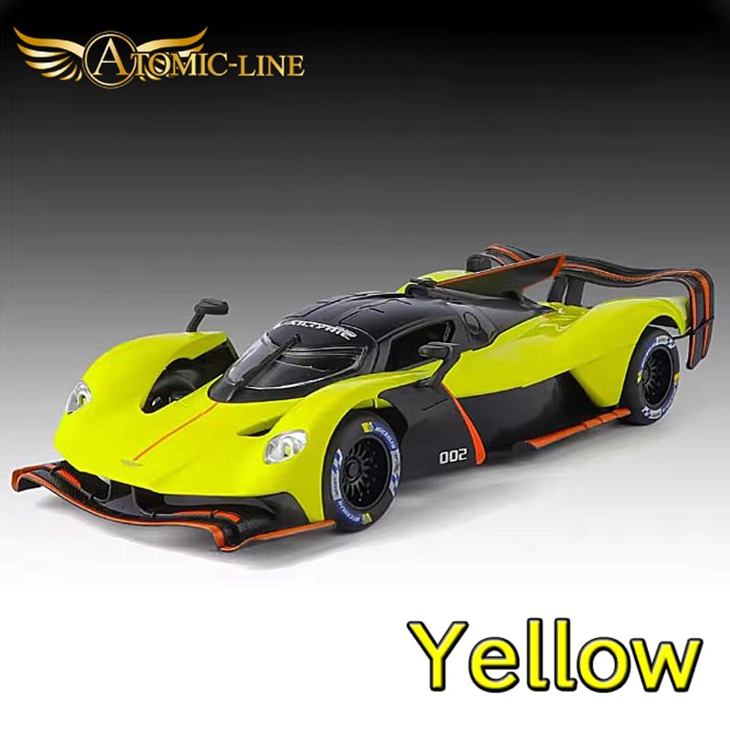 ★Aston Martijn ／ ヴァルキリー1/24 全セット！！ アストンマーティン ヴァルキリー 1/24 ミニカー 全4色 ライト点灯