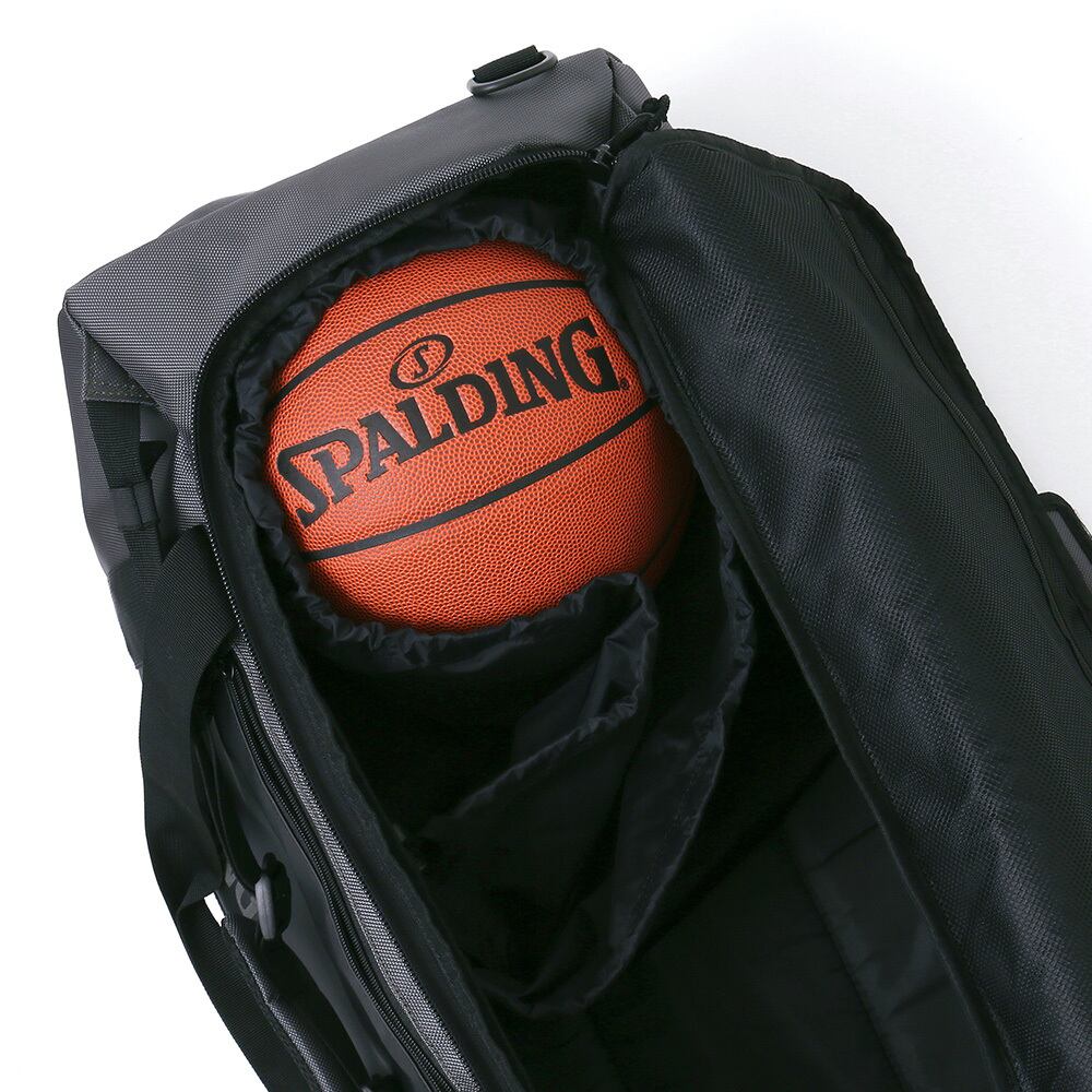 SPALDING】ヴァースダッフル 3ウェイ（70L） ストリートグレー
