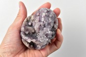 Grape Agate Egg Shape