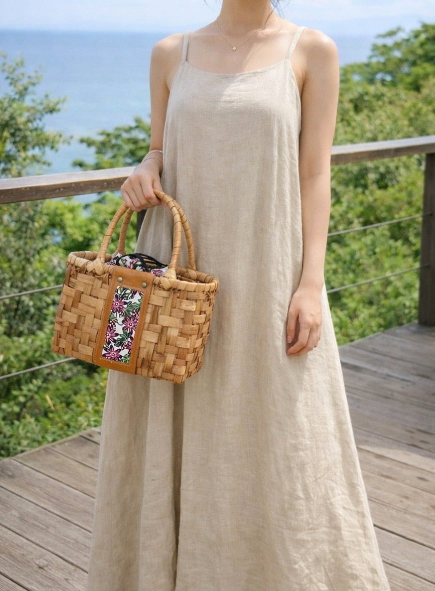 あだんかごバッグ