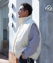 【#Re:room】ICON ONE POINT LITE PUFF VEST［REJ118］