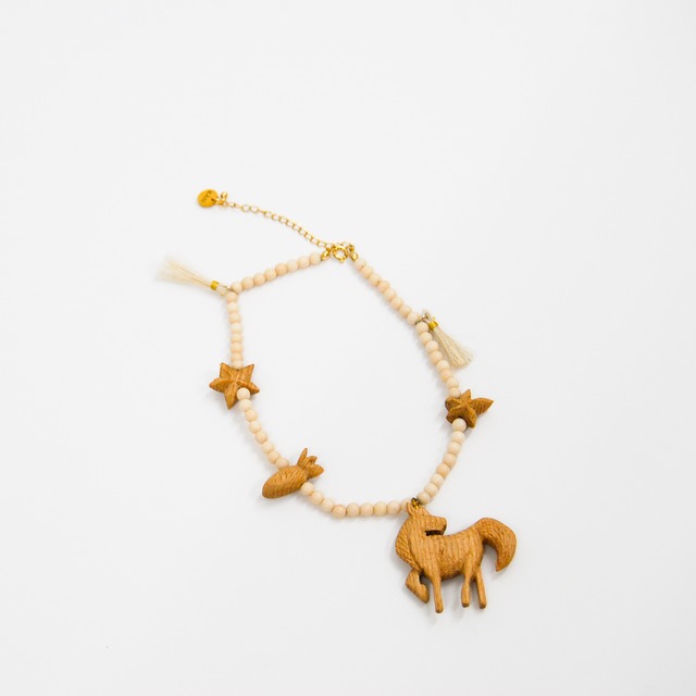 KÄSI｜horse carrot  choker necklace