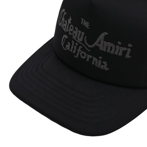 【AMIRI】CHATEAU AMIRI FOAM TRUCKER HAT