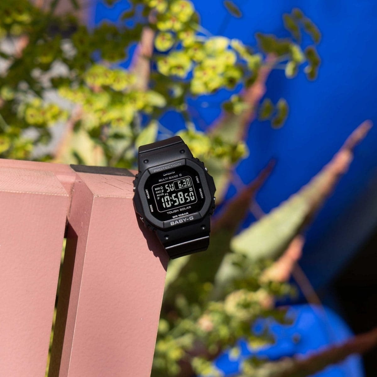 CASIO Baby-G スクエア ブラック レディース腕時計 1022 CASIO - CASIO 