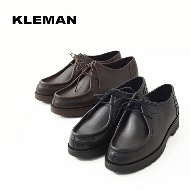 KLEMAN [クレマン] PADROR(PADRE)/パドレ WOMEN (CUIR＋TOILE)「チロリアンシューズ」レザーシューズ・フランス生産 LADY'S[2022SS]