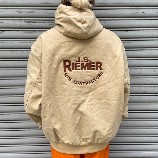 デッドストック　90s Carhartt アクティブジャケット　パーカー　XL