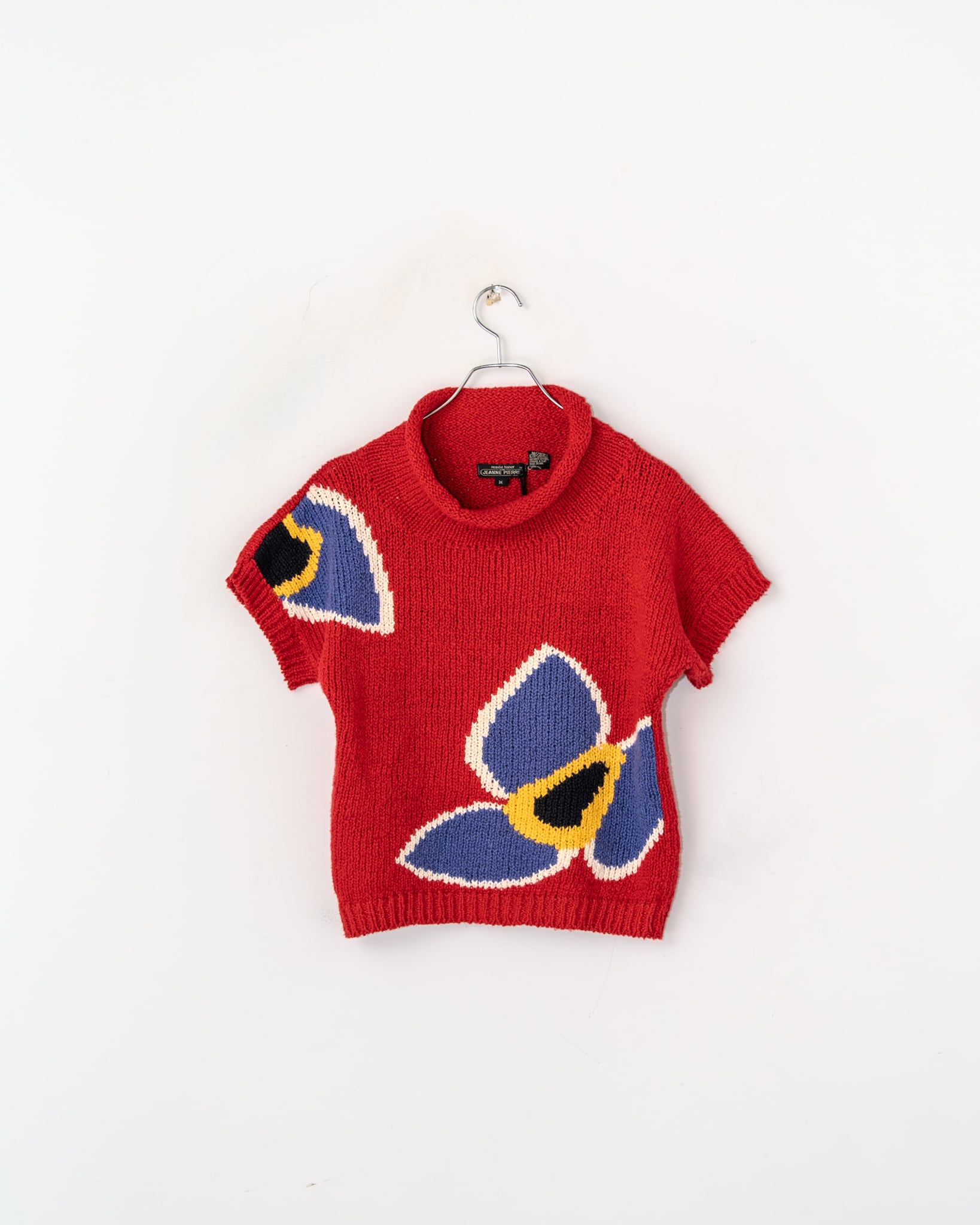 90s S/S HAND KNIT SWEATER