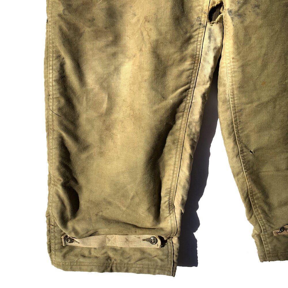 N-1 Deck Pants [US NAVY] Military Overalls [1940s ~] Vintage Deck