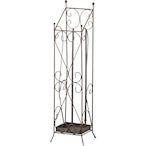 傘立て アンブレラスタンド かさ カサ 玄関 収納 フェミニン おしゃれ かわいい アンティーク調 クラシカル ブラウン アイボリー