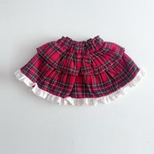 韓国子供服 / 26winter / my bebe / チェックカンカンスカート / キッズ / 冬服 *XS~XL*