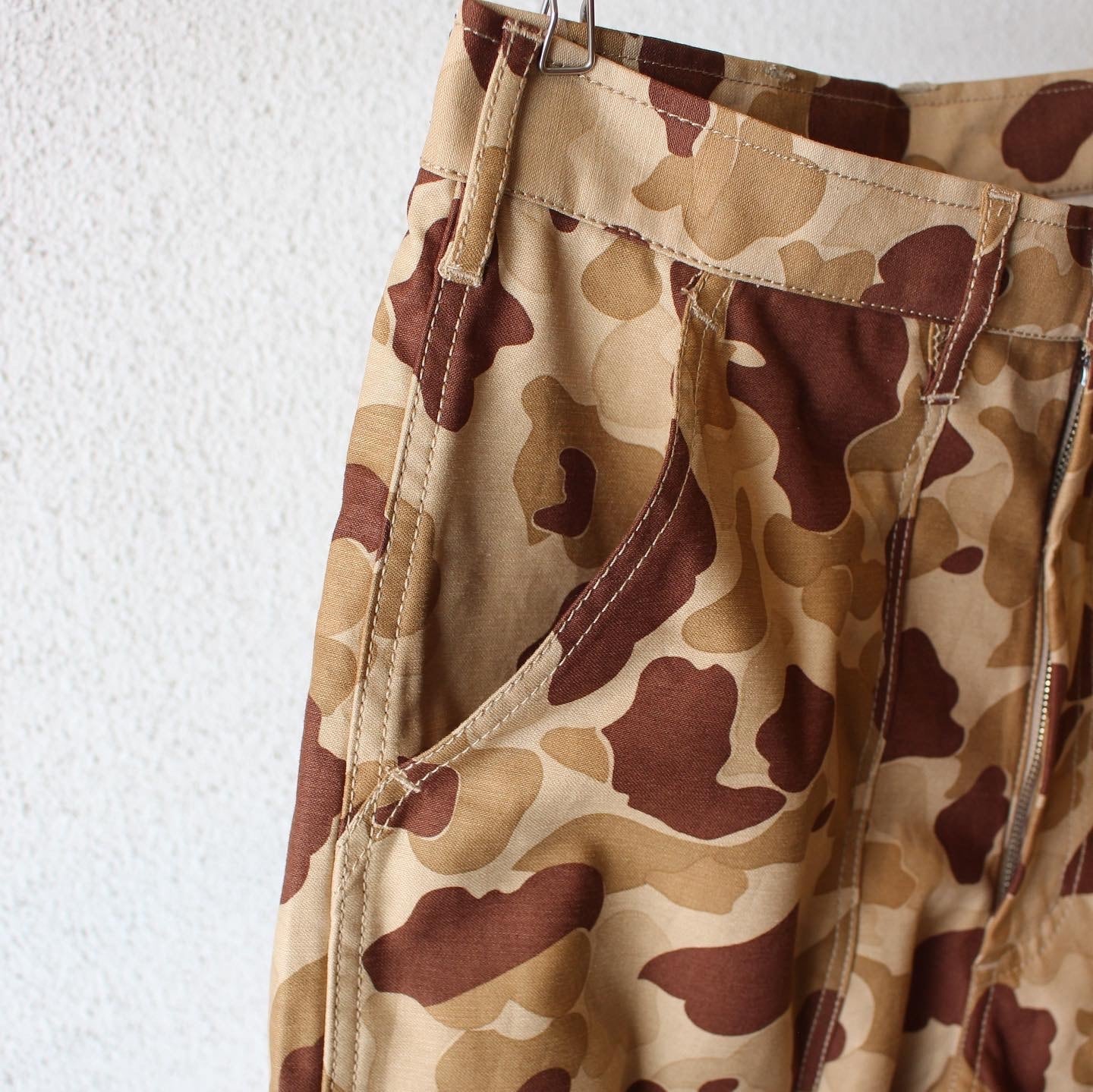 GUNG HO（ガンホー）/ Camouflage Wide Fatigue Pants（カモフラージュ