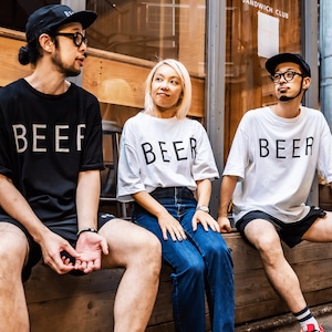 BEER ロゴT ブラック