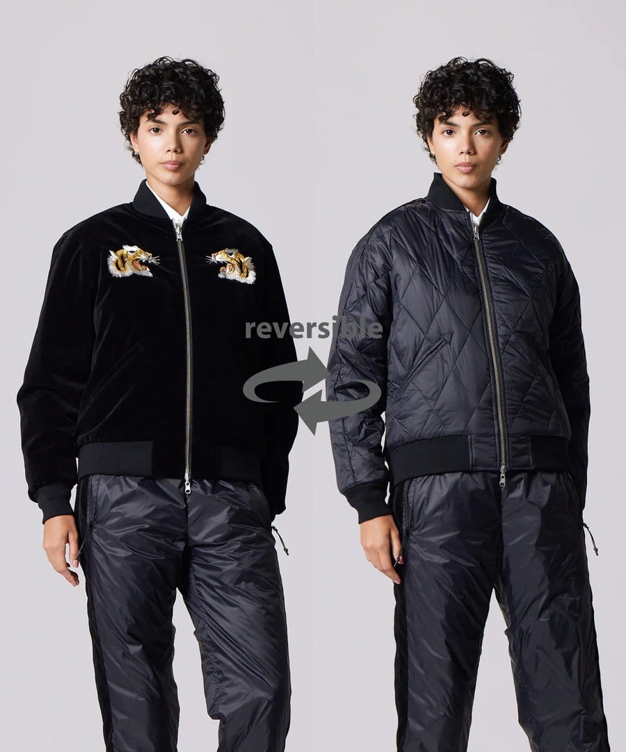 TAION (ﾀｲｵﾝ) - JPNSP REVERSIBLE SKAJAN DOWN JACKET (ｼﾞｬﾊﾟﾝｽﾍﾟｼｬﾙ