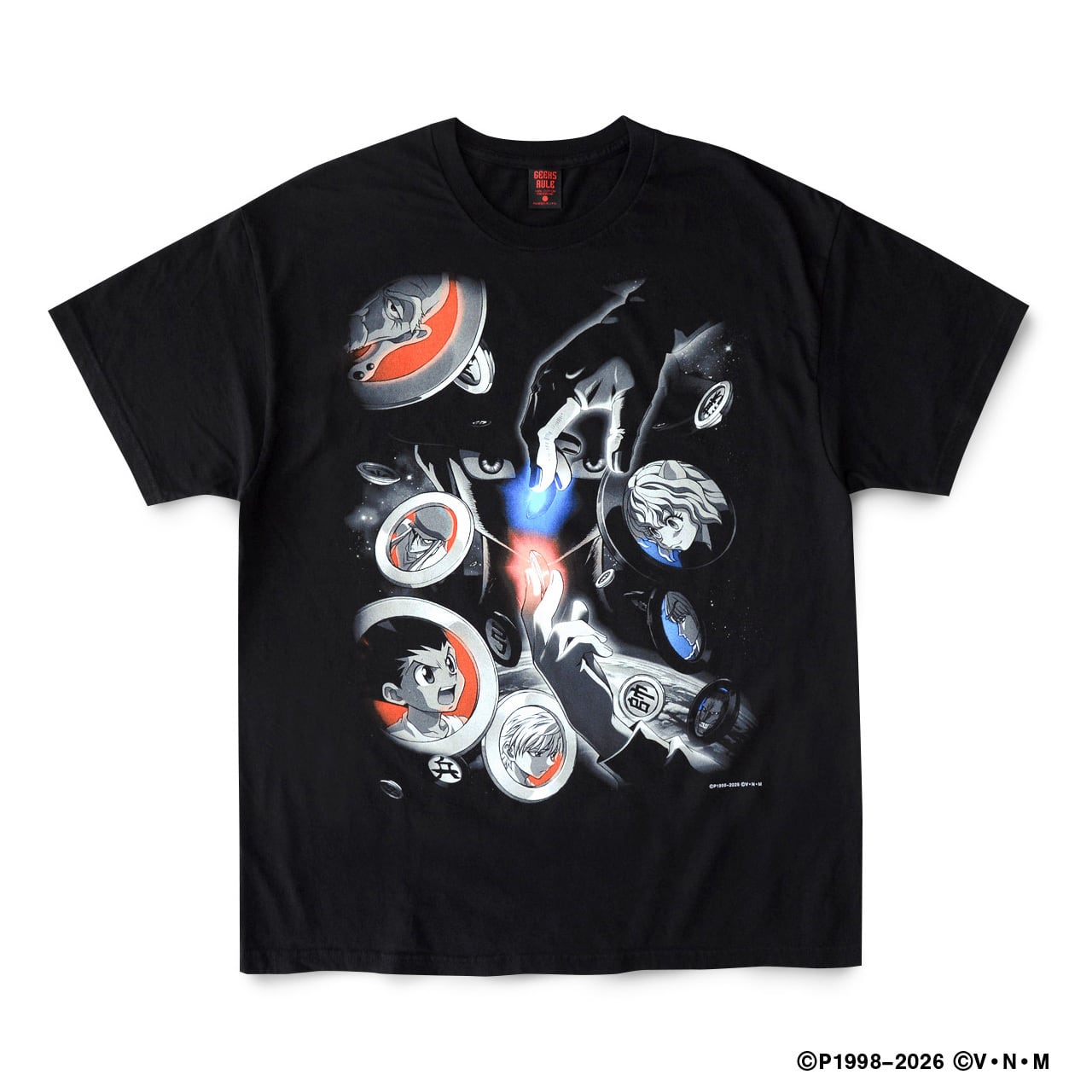 HUNTER×HUNTER × GEEKS RULE SILKSCREEN PRINTING T SHIRT