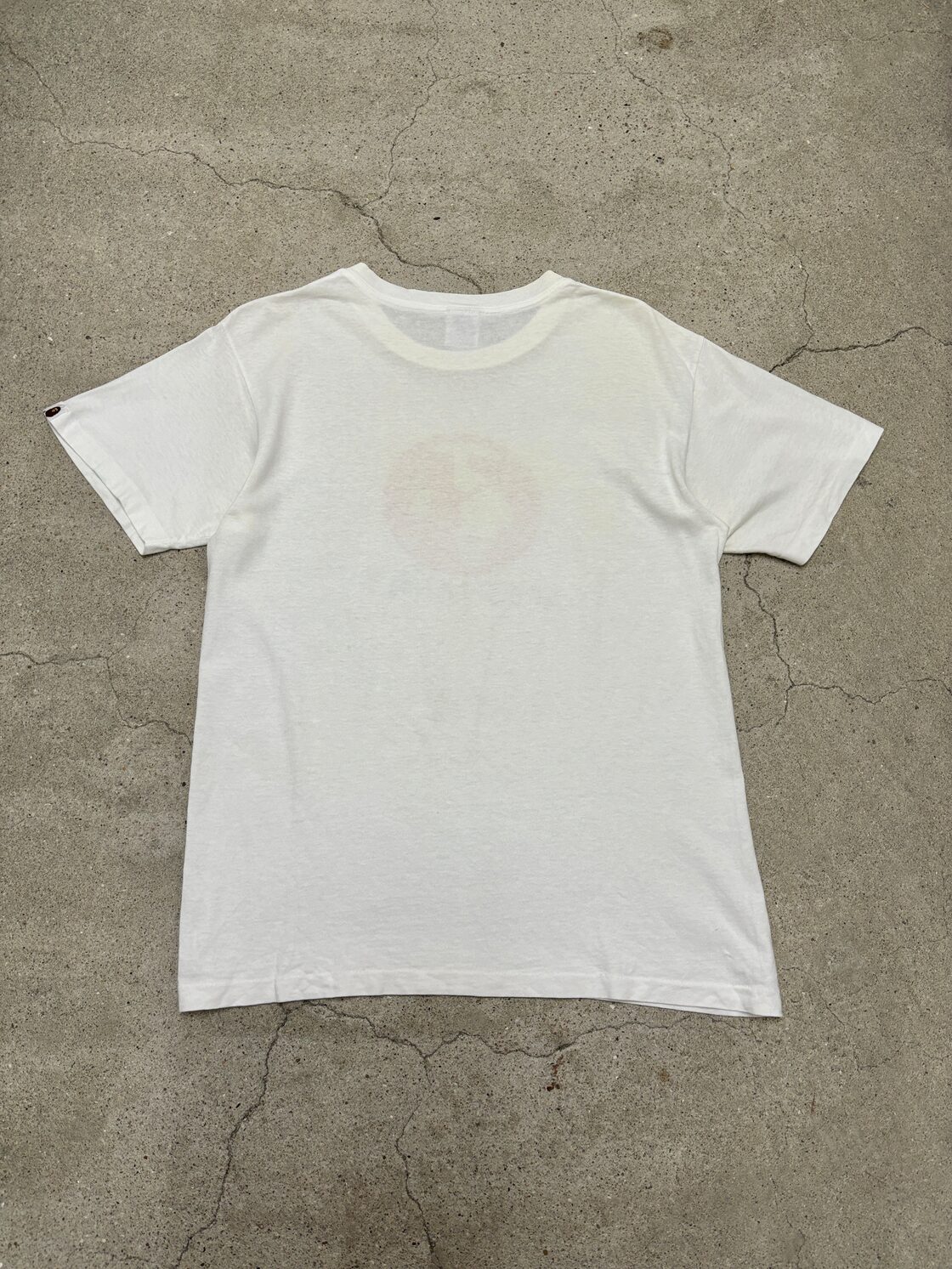 90s A BATHING APE/APEGENERAL print Tee/初期/anvil/M/フェイス 