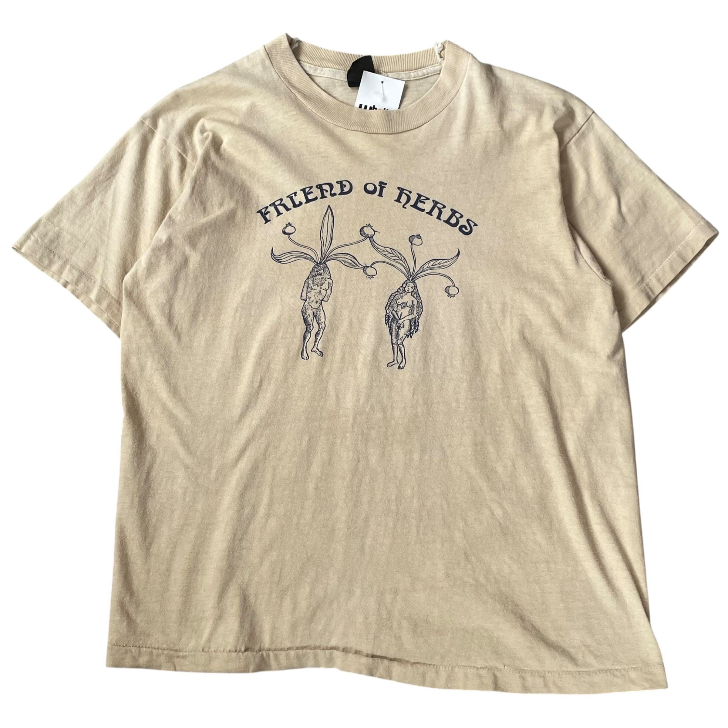 80s unknown "FLIEND of HERBS" T-shirt