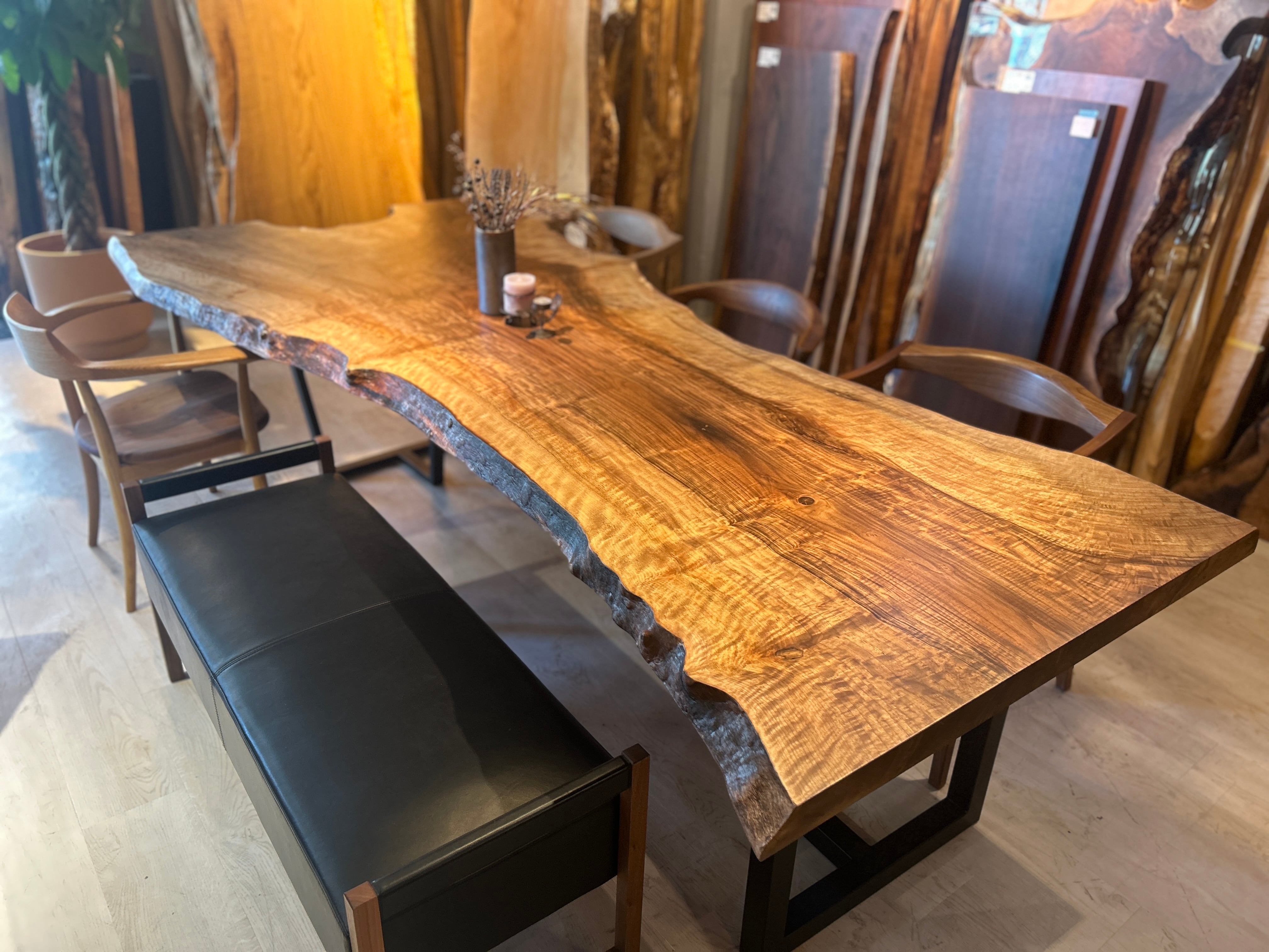 大特価　今週のみ　バストゥーンウォールナット　ウォールナット　一枚板　ダイニング 大特価 今週のみ バストゥーンウォールナット ウォールナット 一枚板