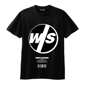 WORLD STANDARD/クルーネックプリントTシャツ/WSHT-018