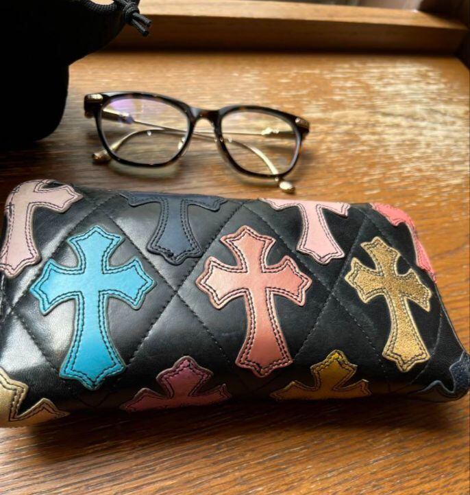CHROME HEARTS クロムハーツ 財布 マルチカラー ZIPウォレット