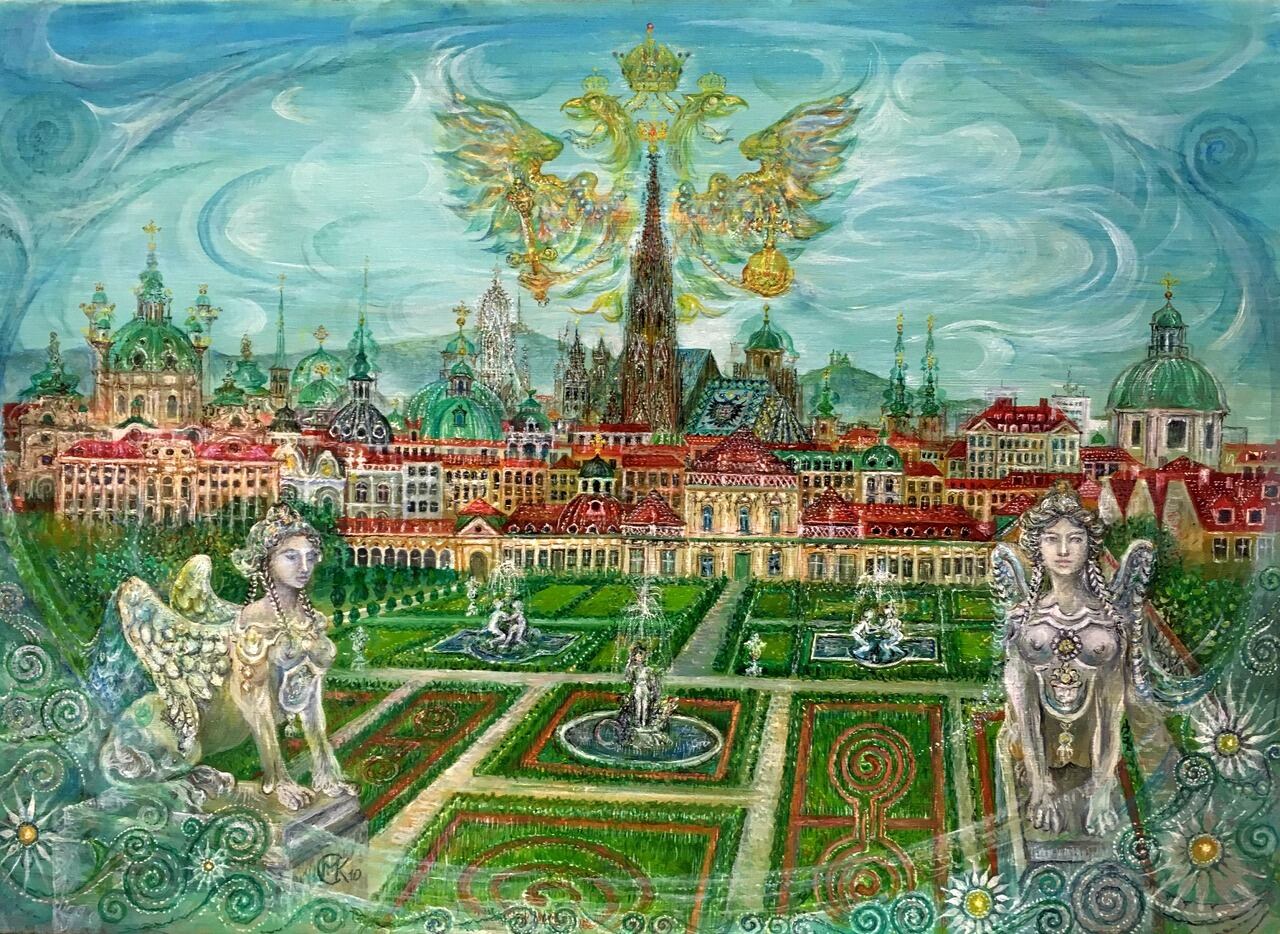 ベルベデーレ宮からの眺め