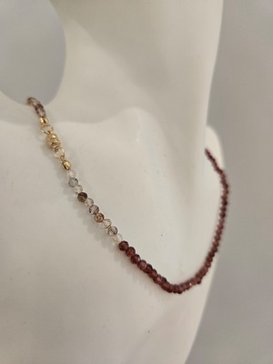 瞬き~一瞬一瞬を大切に、自分を大切に生きる!~天然石のネックレス・ガーネット