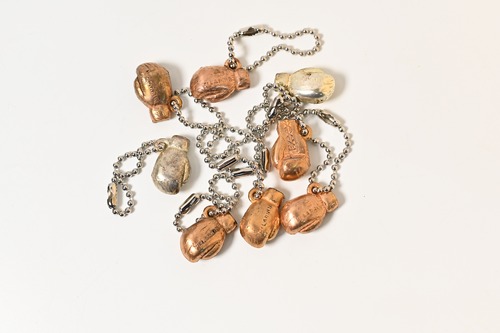 40-50's Vintage "JIMMY McCLARNIN" Boxing Glove Charm