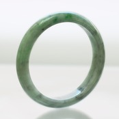 【内径 約58mm】 Marble Komaru 翡翠バングル A貨翡翠 jd_bg1440